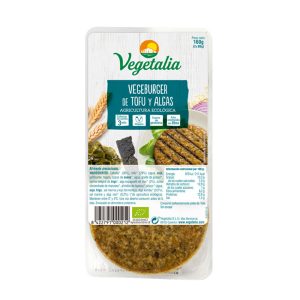 Hamburguesa Vegetal Algas-Tofu BIO, 160g