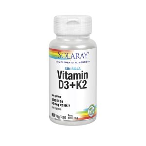 Vitamina D3 & K2, 60 càpsules